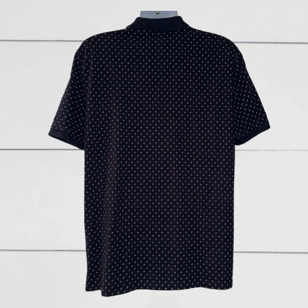 Banana Republic “Lux Lifesaver” Polo Shirt Men’s XL Navy Blue Short Sleeve